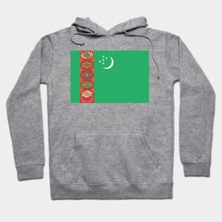 Flag of Turkmenistan Hoodie